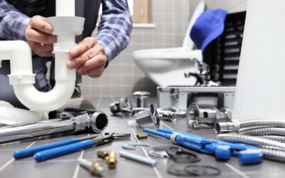 plumber performing repair services