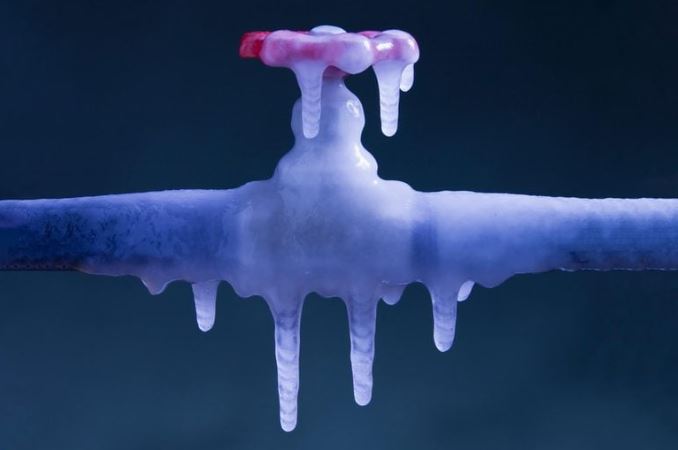 frozen pipe